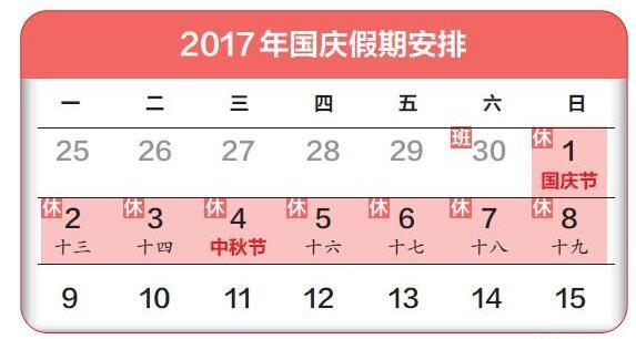 關(guān)于洛陽興罡石化設(shè)備有限公司2017年中秋節(jié)、國(guó)慶節(jié)放假安排的通知
